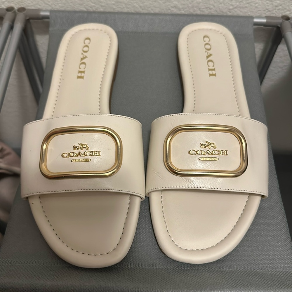 Coach slip ons